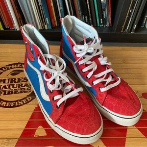 Vans X Marvel Spider-Man Sk8 Hi zip 2.5
